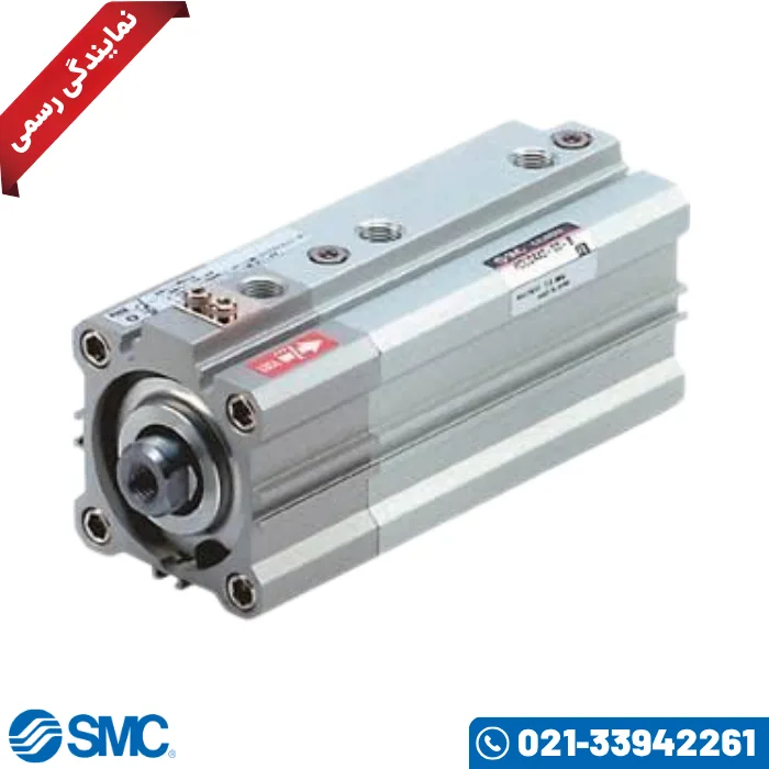 جک کامپکت قفل دار SMC مدل RDLQA32-80M-F